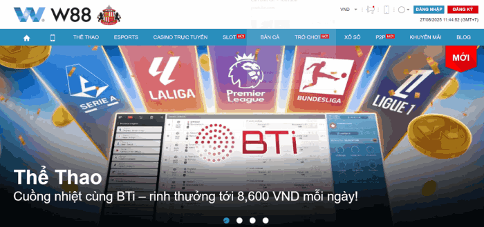 nhà cái mới W88