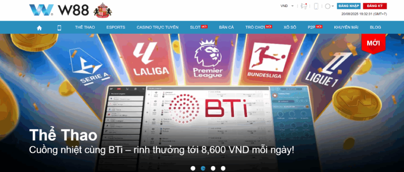 nhà cái W88 uy tín